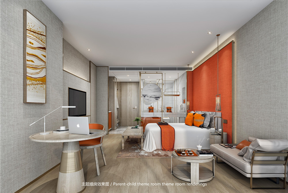 親子酒店裝修公司-駐馬店親子客房裝修設計效果圖