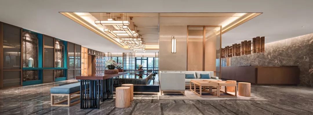 洛陽(yáng)唐邑新中式精品商務(wù)酒店裝修設(shè)計(jì)實(shí)景圖