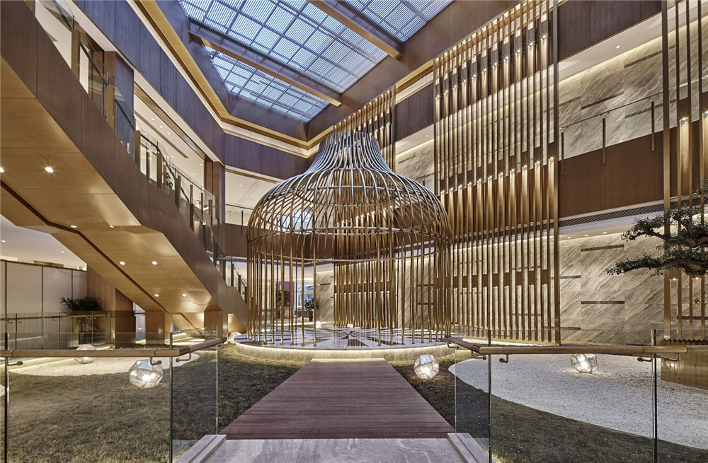 格蘭云天五星級酒店裝修設計案例