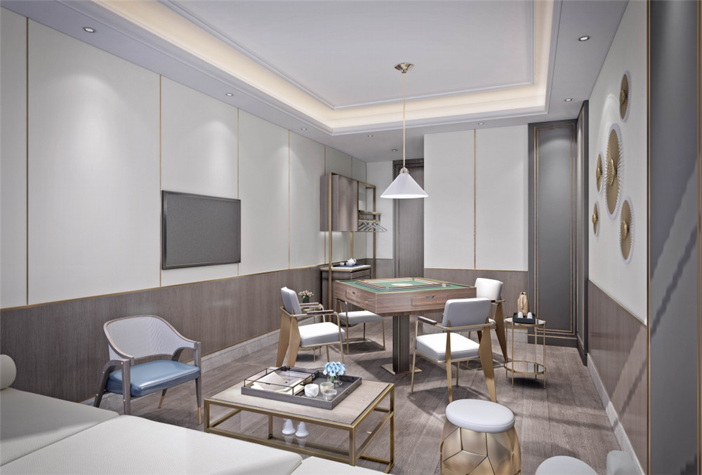 港麗輕奢風精品酒店設計裝修效果圖