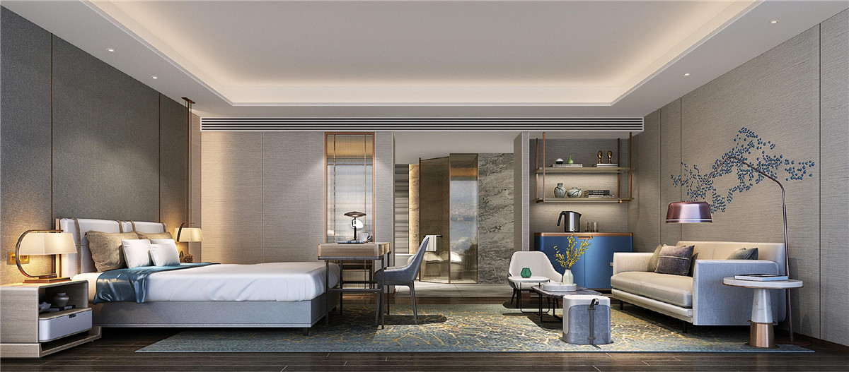 駐馬店閆式精品酒店設計裝修效果圖