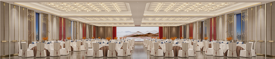 信陽(yáng)光州盛達(dá)星級(jí)酒店餐飲宴會(huì)升級(jí)改造設(shè)計(jì)案例