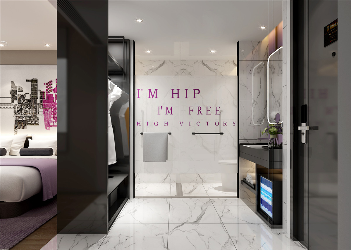 鄭州勝開精品酒店裝修設(shè)計案例效果圖