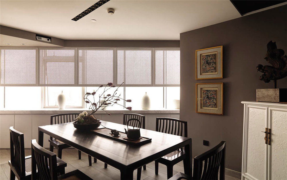 鄭州中式禪意辦公室裝修公司設計案例