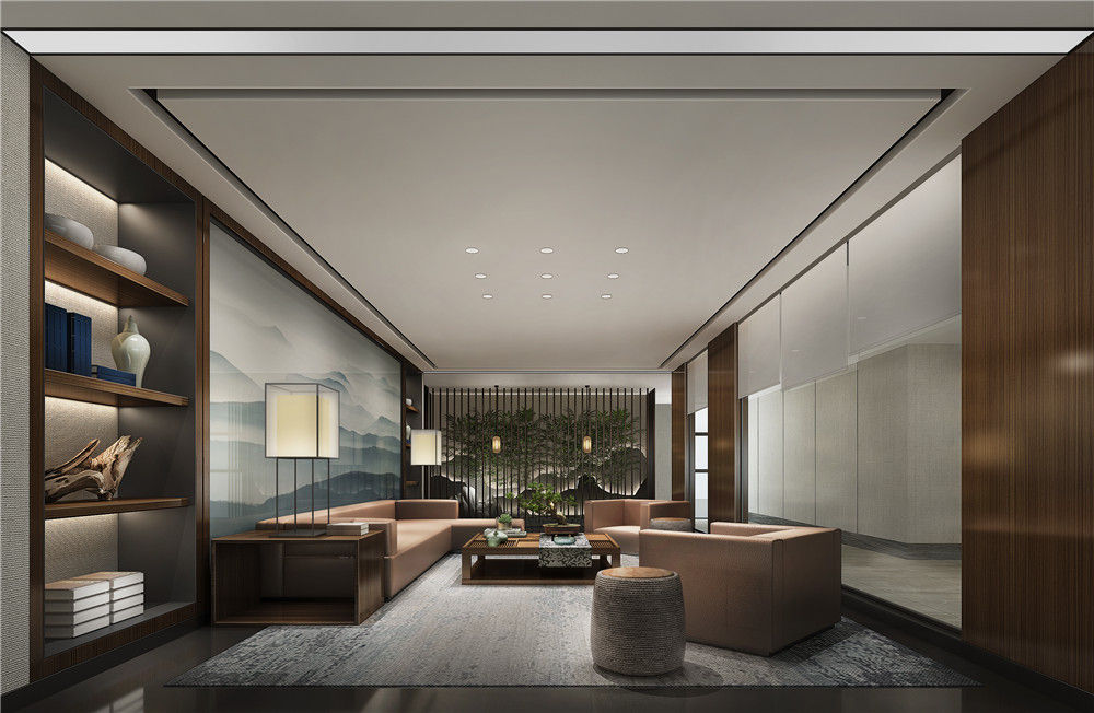 鄭州錦秀源辦公室裝修公司設計案例