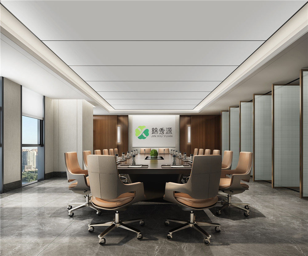 鄭州錦秀源辦公室裝修公司設計案例