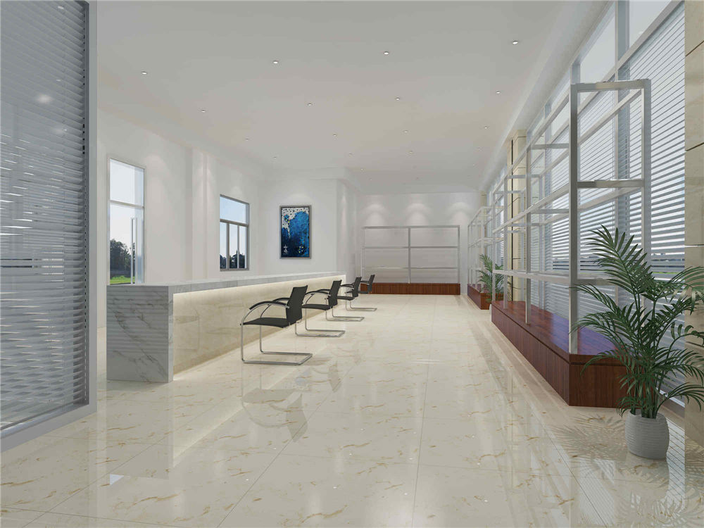 鄭州柳工機械辦公大樓裝修公司設(shè)計案例