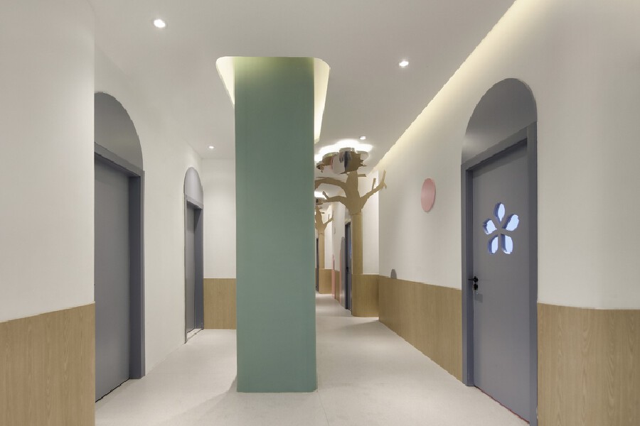 鄭州兒童情商教育機(jī)構(gòu)裝修設(shè)計公司裝修案例