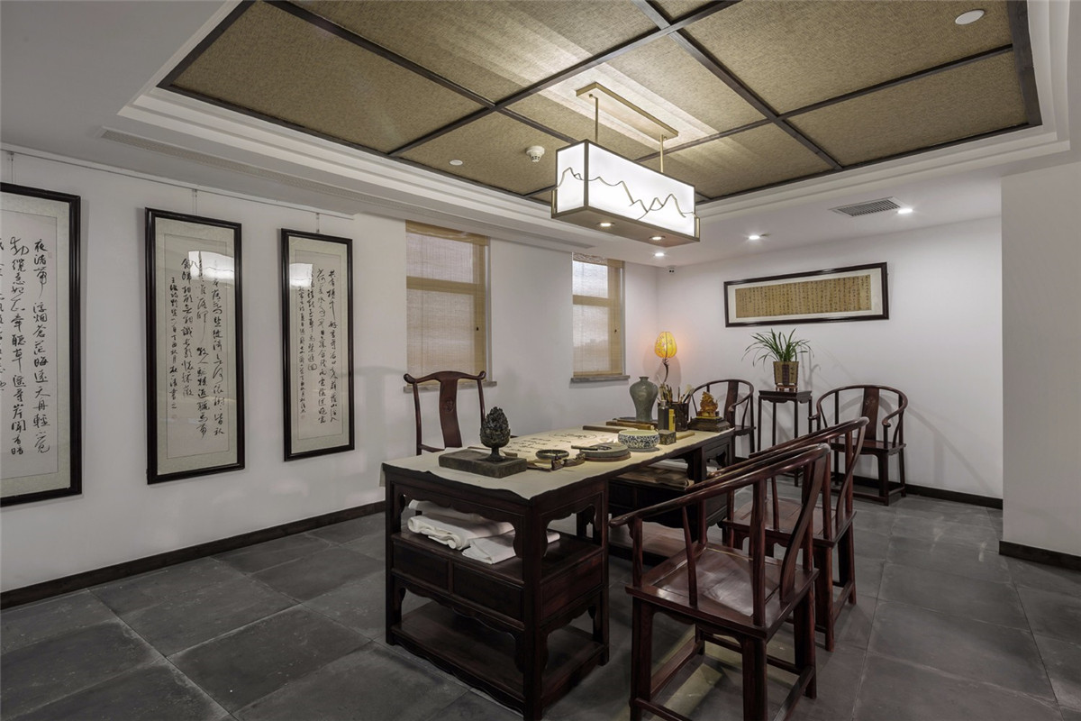 鄭州國學(xué)培訓(xùn)機(jī)構(gòu)裝修設(shè)計實(shí)景圖