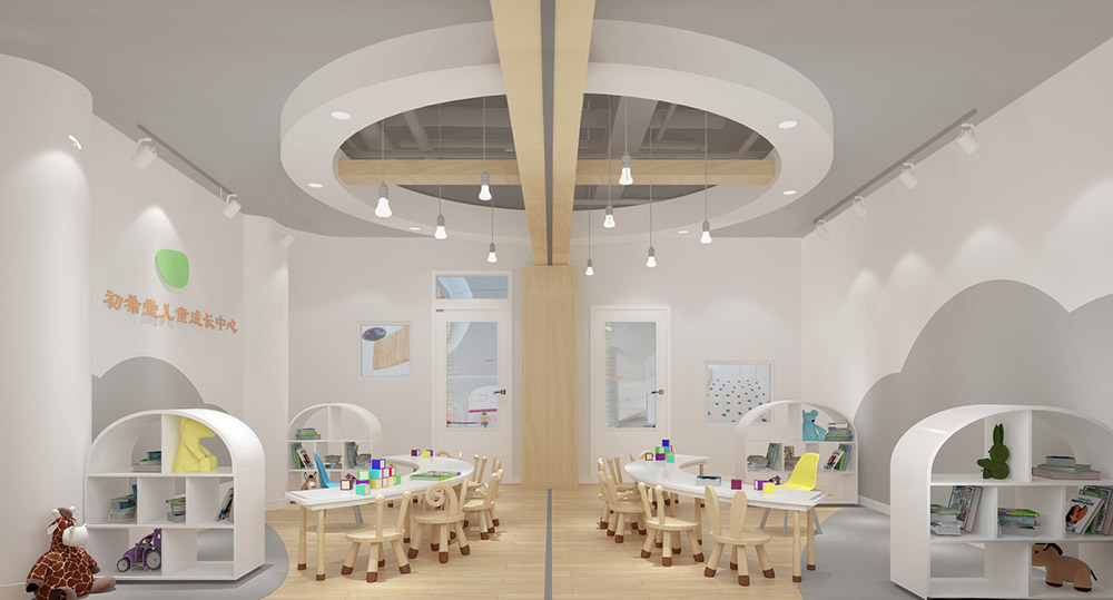 鄭州兒童成長中心裝修設(shè)計(jì)案例