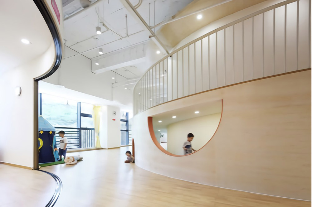 鄭州全日制早教托育中心中心裝修設(shè)計案例