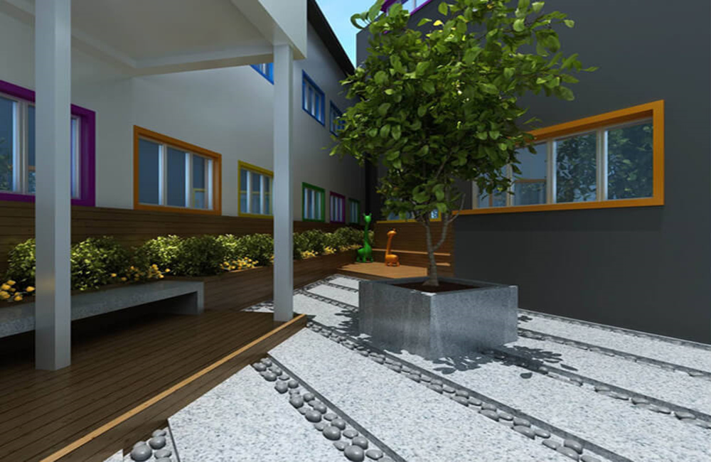 鄭州幼兒園設計公司裝修案例