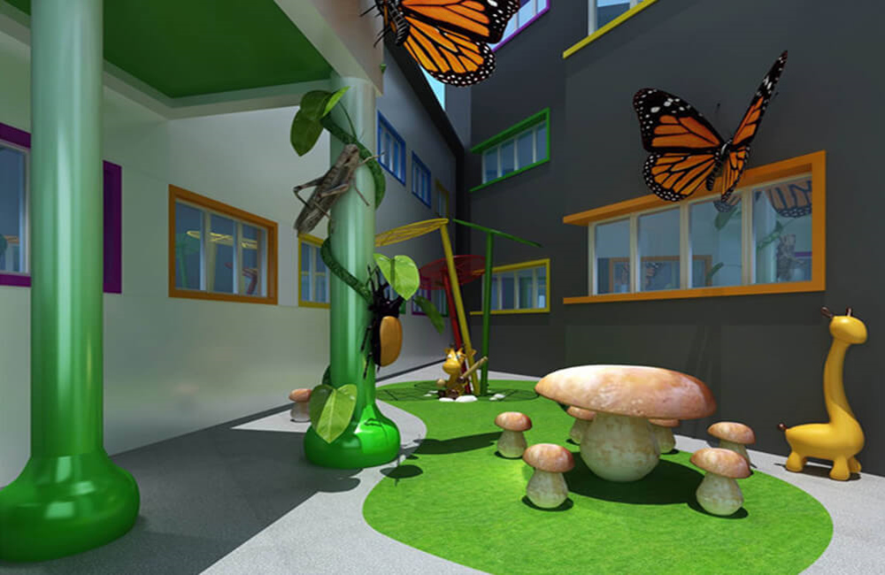 鄭州幼兒園設計公司裝修案例