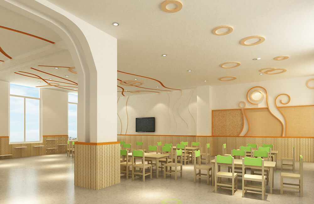 鄭州附屬幼兒園設計公司裝修案例