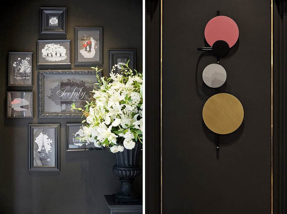 鄭州法式甜品店裝修公司設計案例