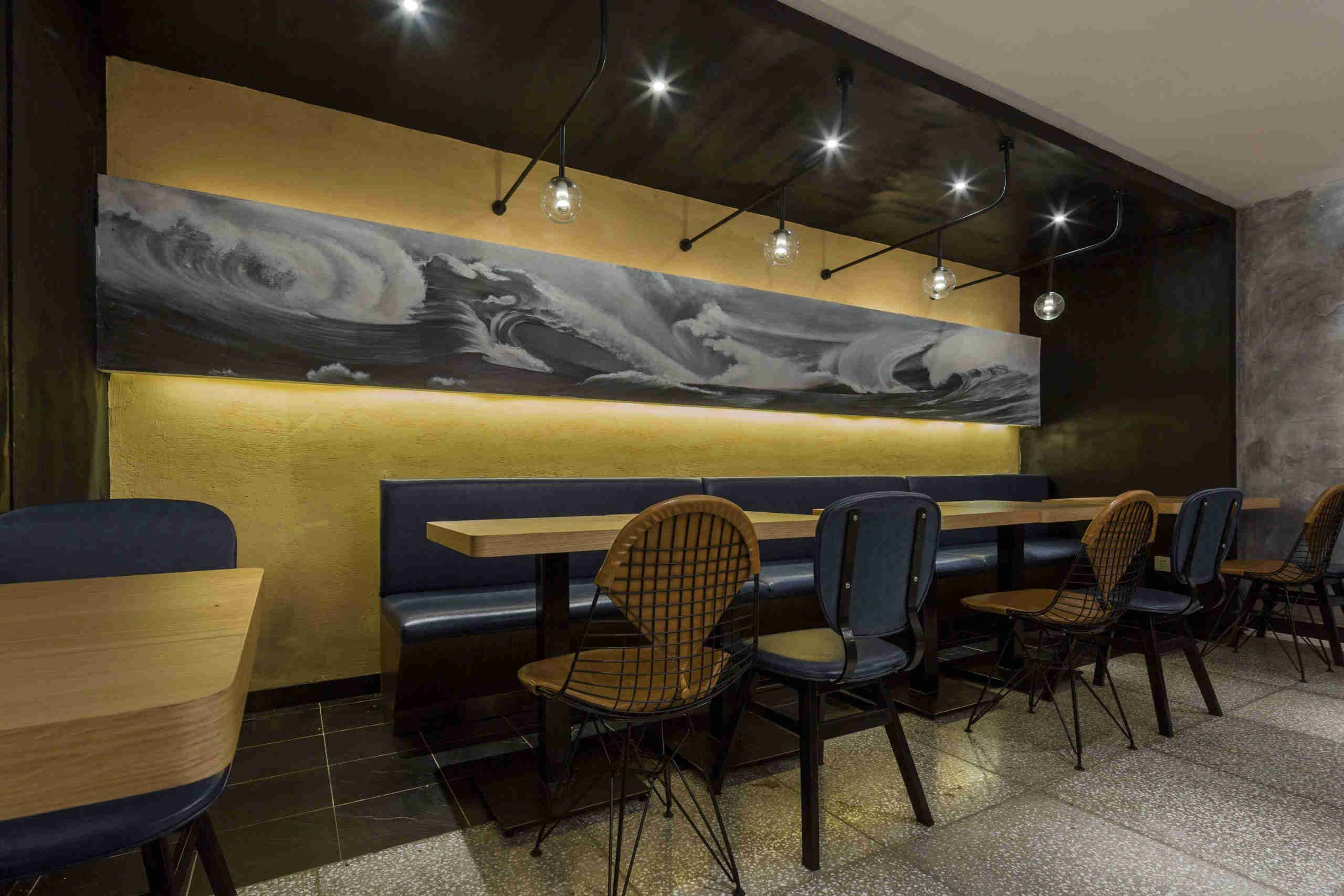 鄭州海盜蝦飯裝修公司設(shè)計(jì)案例