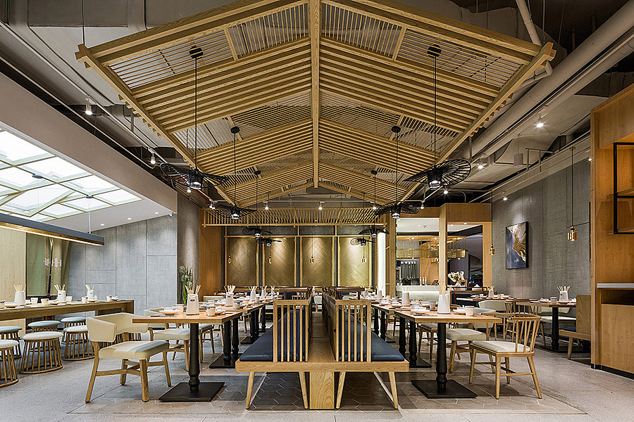 鄭州卅卅紅油串串店裝修公司設計案例