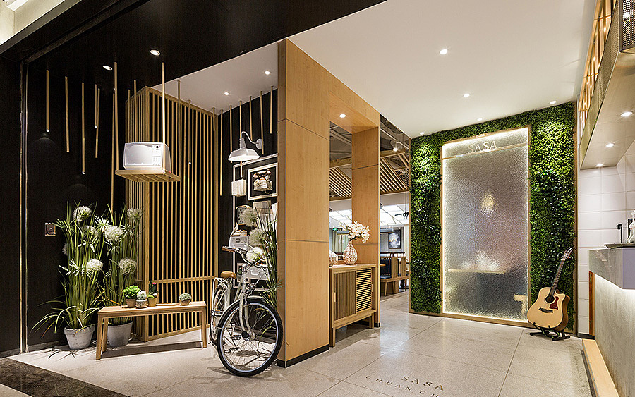 鄭州卅卅紅油串串店裝修公司設計案例