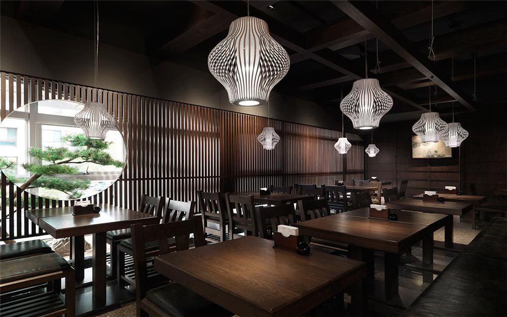 鄭州初心日式餐廳裝修公司設(shè)計案例