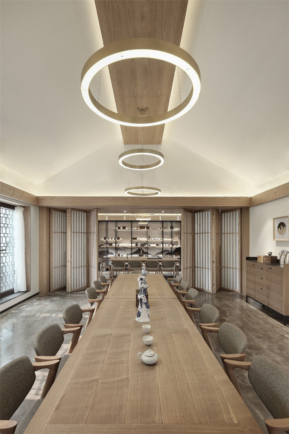 鄭州知丘茶室裝修公司設(shè)計案例