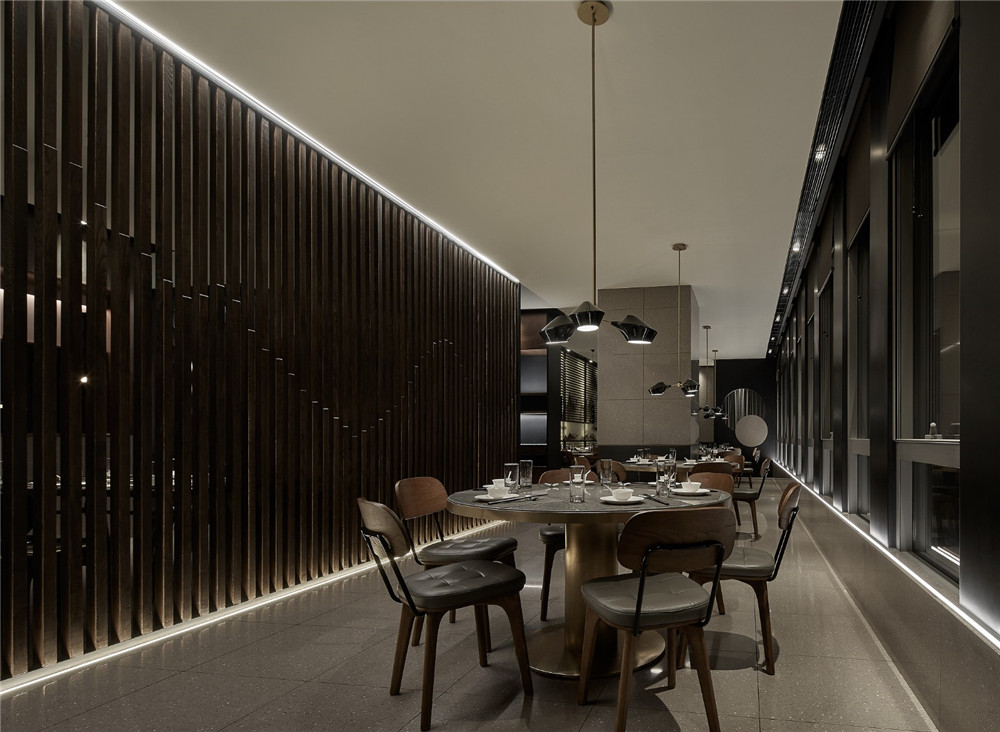 鄭州百年好合中餐廳裝修公司設(shè)計案例