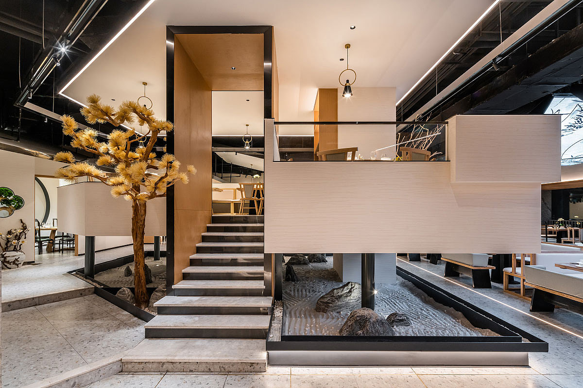 鄭州新陶然中餐廳裝修公司設(shè)計(jì)案例