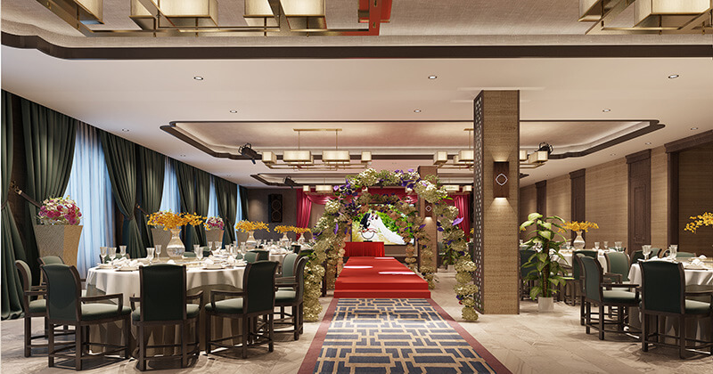 鄭州民樂飯店裝修公司設(shè)計(jì)案例