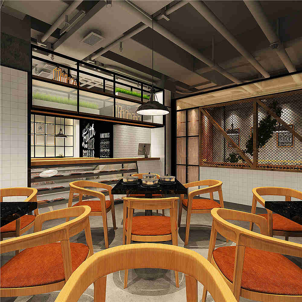 開(kāi)封海未央精品小火鍋店設(shè)計(jì)公司裝修案例