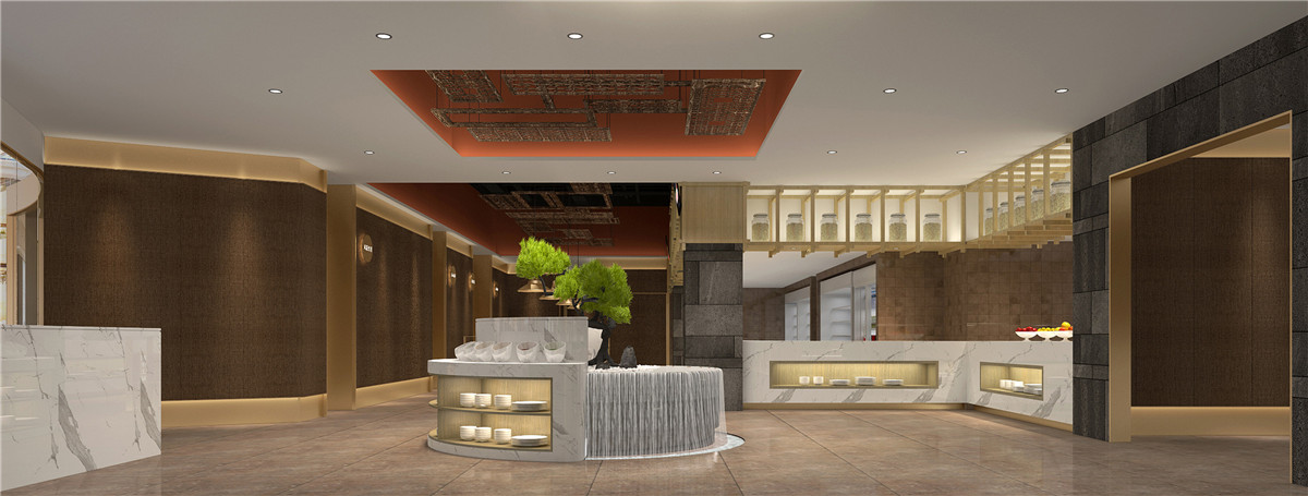 鄭州一撈一世界火鍋店裝修公司設(shè)計案例
