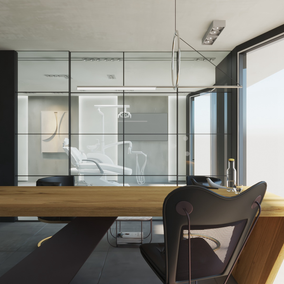 鄭州拜博口腔設計公司裝修案例