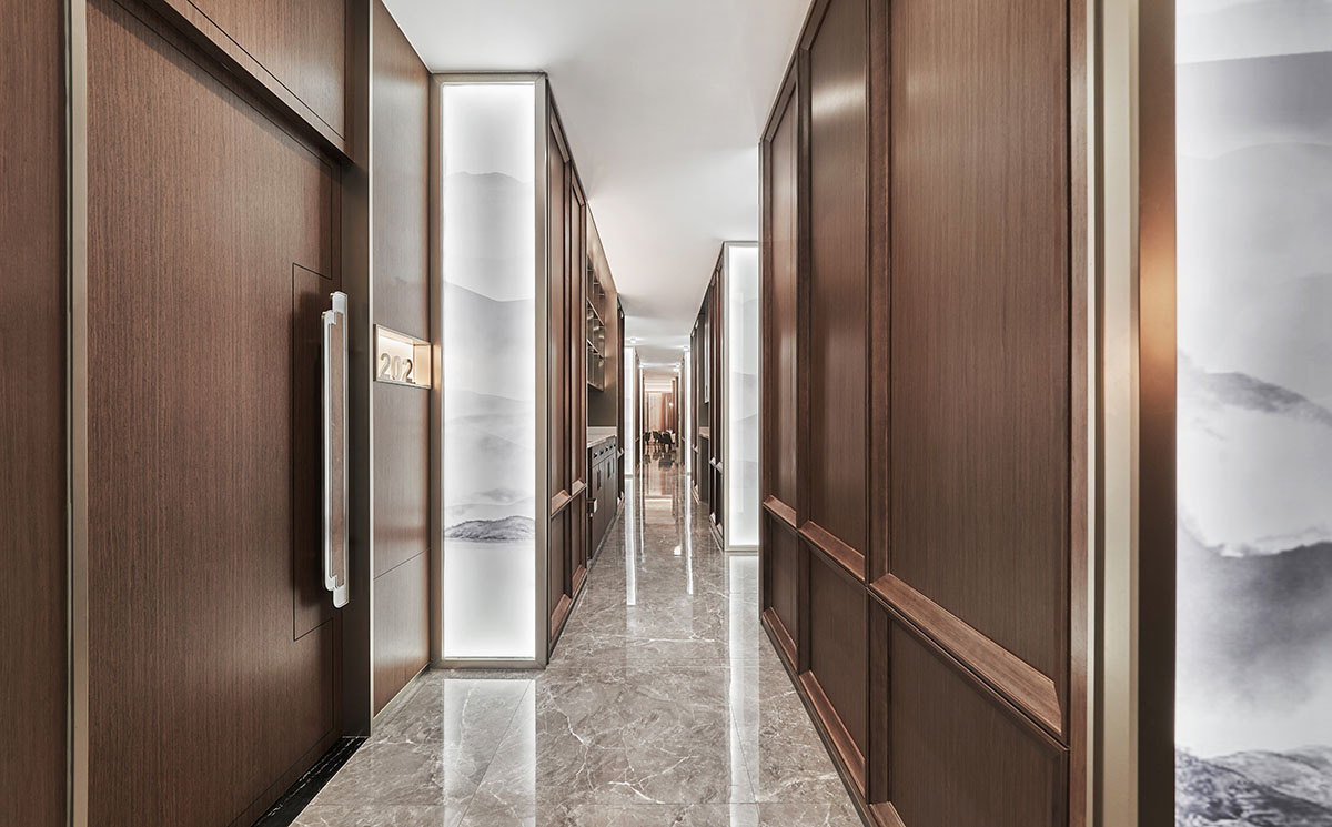 鄭州新中式輕奢風酒樓裝修設計案例