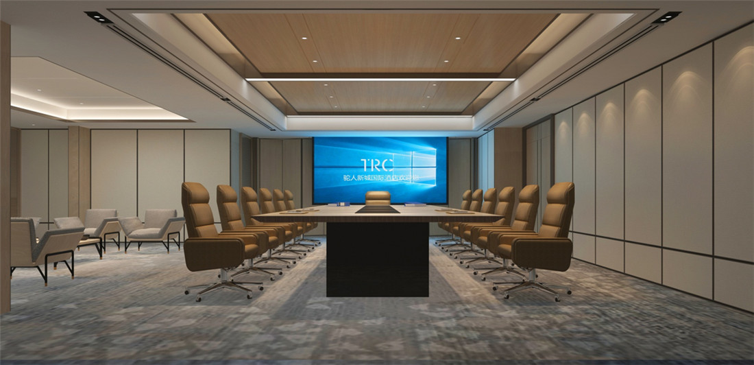 新鄉(xiāng)駝人新誠國際酒店裝修設(shè)計案例效果圖