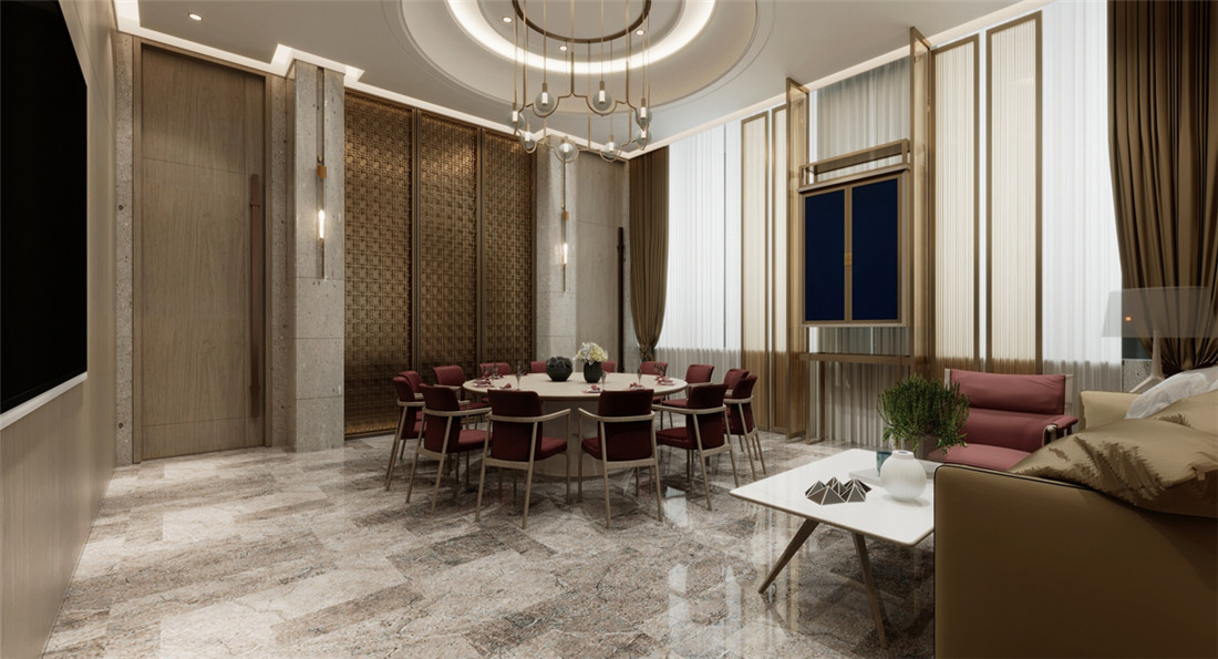 新鄉(xiāng)駝人新誠國際酒店裝修設(shè)計案例效果圖