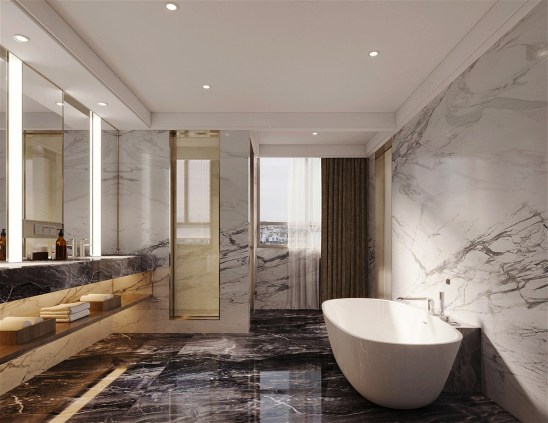 新鄉(xiāng)駝人新誠國際酒店裝修設(shè)計案例效果圖