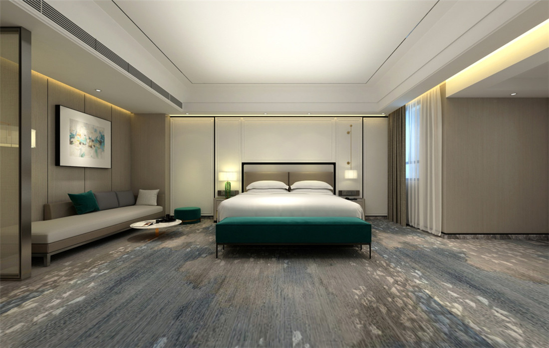 新鄉(xiāng)駝人新誠國際酒店裝修設(shè)計案例效果圖