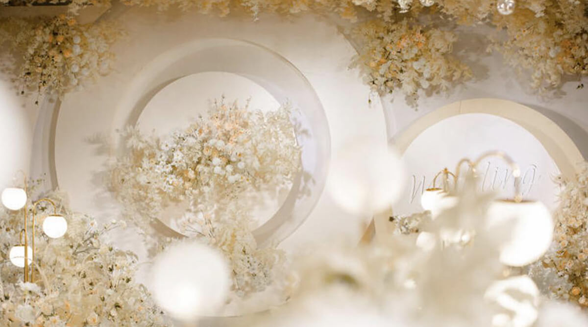 鄭州婚禮堂婚宴酒店設(shè)計公司裝修案例