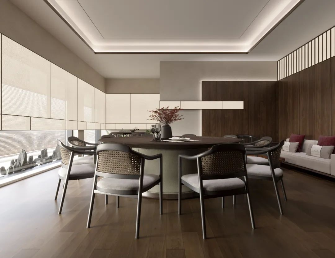 鄭州宋代禪意茶樓餐廳裝修設(shè)計公司