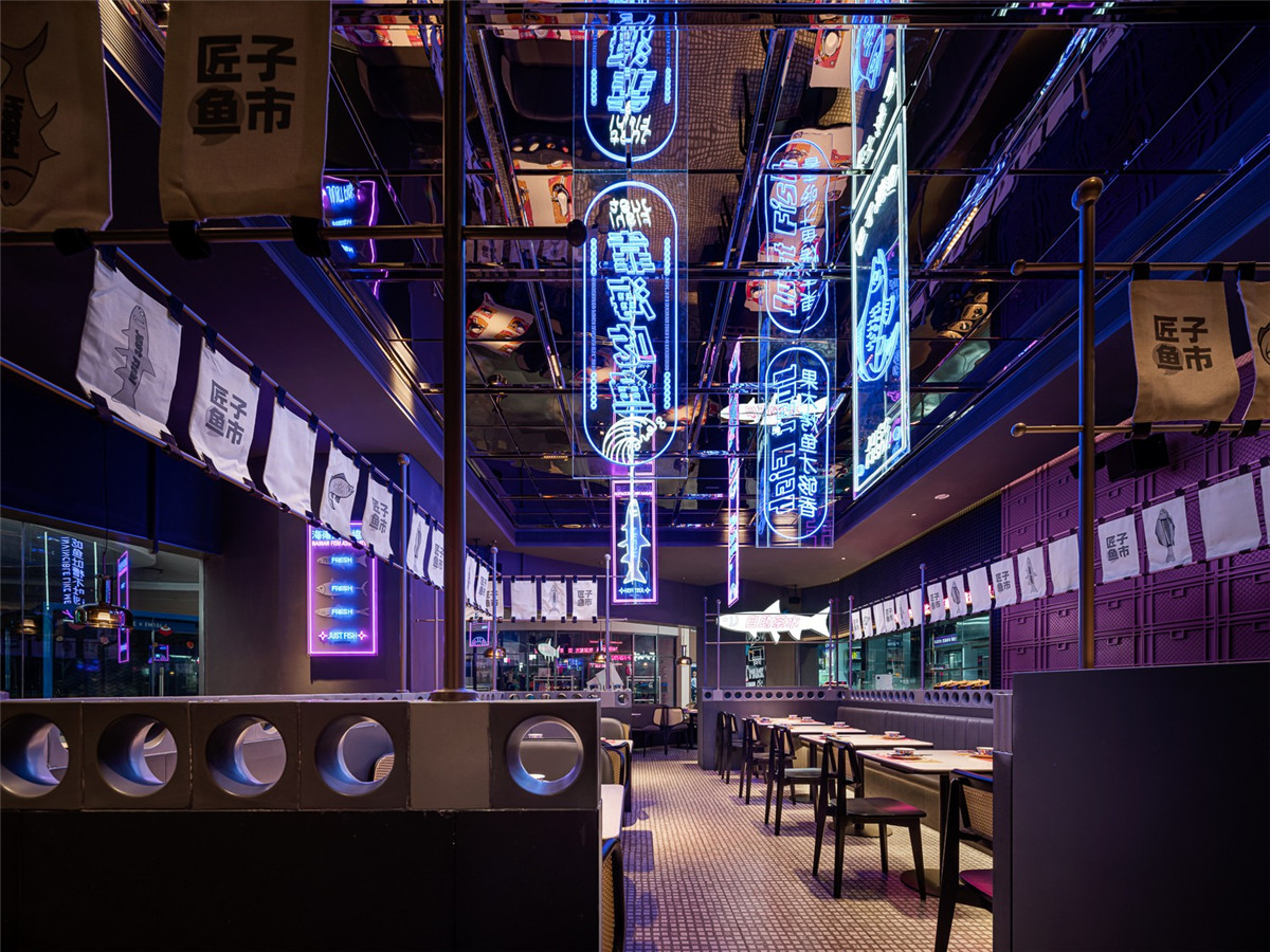 酷酷的霓虹燈復(fù)古港風(fēng)烤魚店裝修設(shè)計(圖6) 9577188_14.jpg