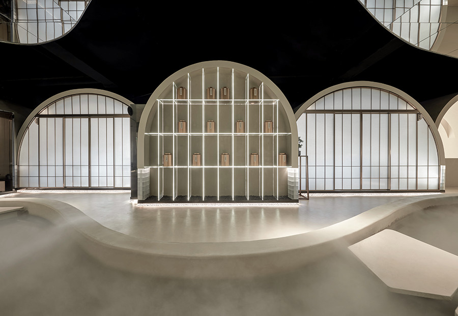 以江南水鄉(xiāng)為主題的創(chuàng)意茶室設(shè)計(jì)分享(圖3) 以江南水鄉(xiāng)為主題的創(chuàng)意茶室設(shè)計(jì)分享(圖3)