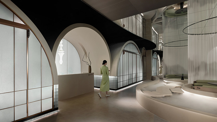 以江南水鄉(xiāng)為主題的創(chuàng)意茶室設(shè)計(jì)分享(圖1) 以江南水鄉(xiāng)為主題的創(chuàng)意茶室設(shè)計(jì)分享(圖1)