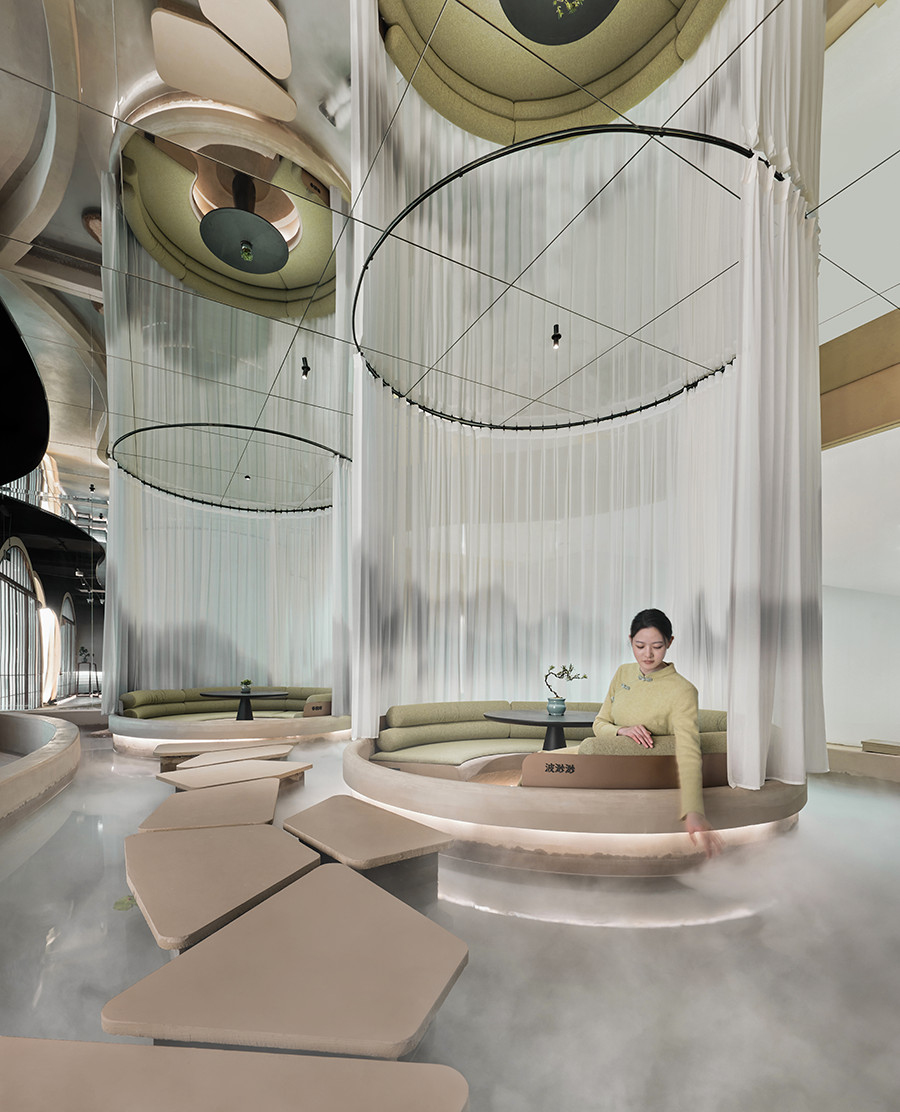 以江南水鄉(xiāng)為主題的創(chuàng)意茶室設(shè)計(jì)分享(圖12) 以江南水鄉(xiāng)為主題的創(chuàng)意茶室設(shè)計(jì)分享(圖12)