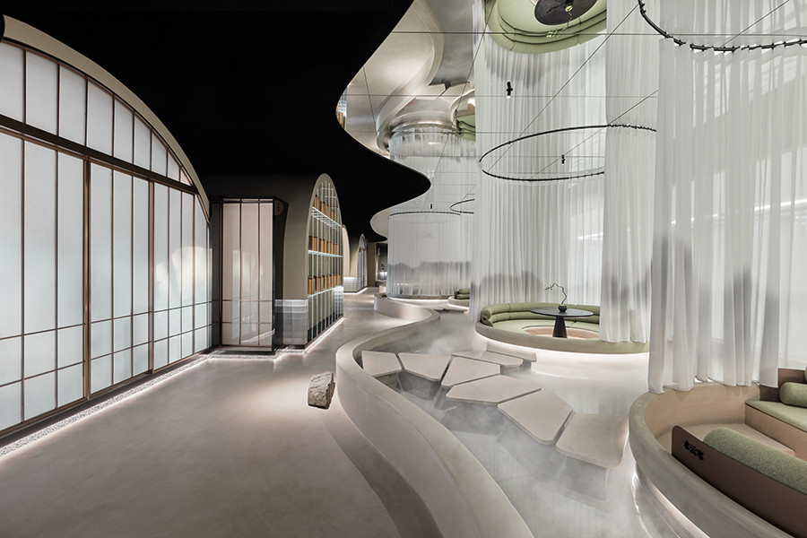 以江南水鄉(xiāng)為主題的創(chuàng)意茶室設(shè)計(jì)分享(圖10) 以江南水鄉(xiāng)為主題的創(chuàng)意茶室設(shè)計(jì)分享(圖10)