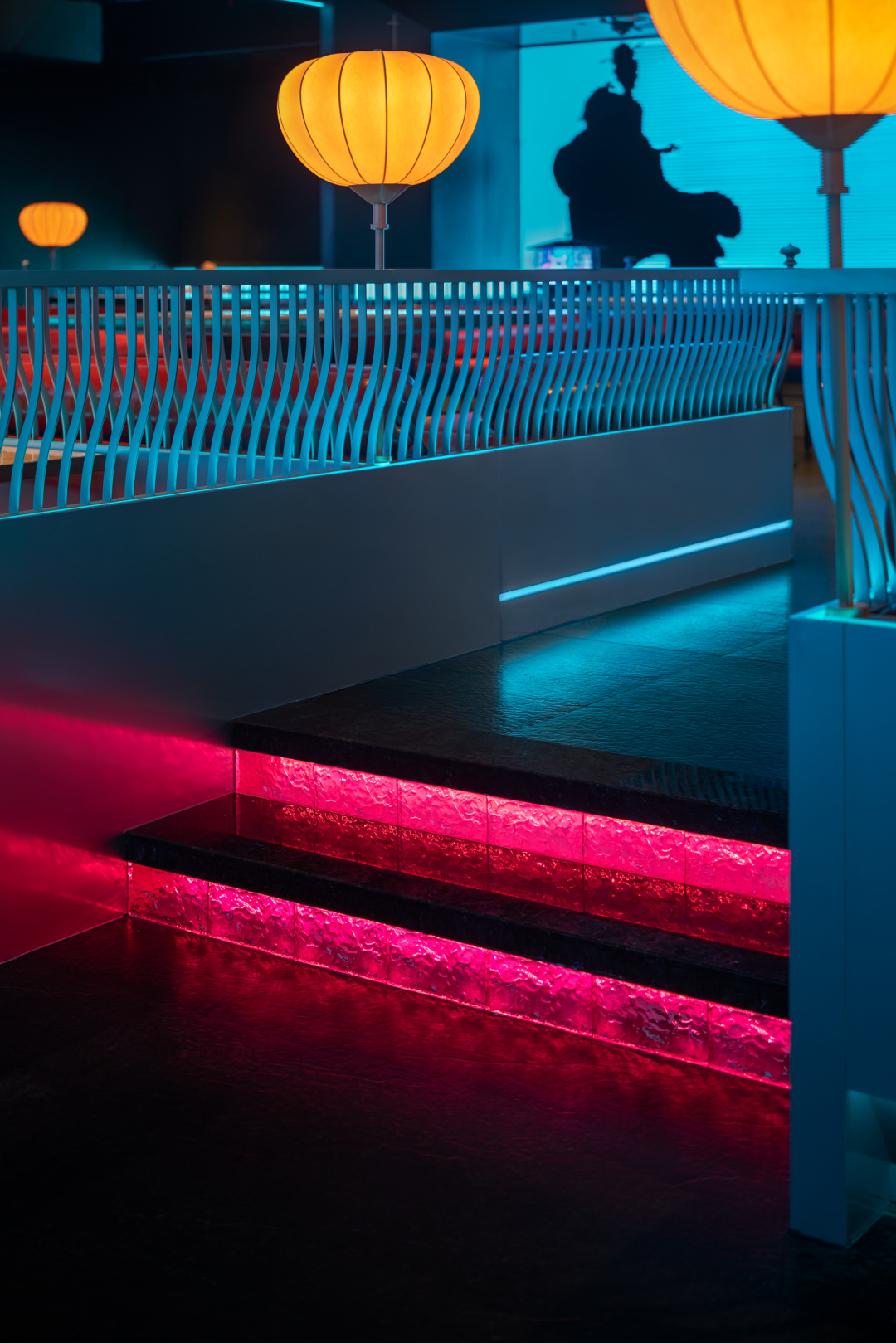 超酷國潮朋克風火鍋串串店裝修設計案例(圖7) 超酷國潮朋克風火鍋串串店裝修設計案例(圖7)