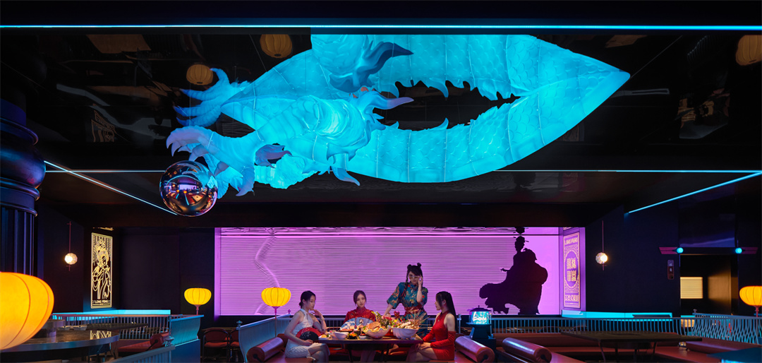 超酷國潮朋克風火鍋串串店裝修設計案例(圖10) 063601_62f432d11f4909979.jpg