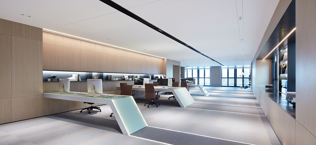 鄭州辦公室設(shè)計(jì)公司中海慧智大廈招商中心裝修案例(圖9)