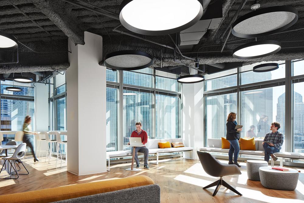 開放協(xié)作靈動多元的西門子公司辦公室裝修方案(圖2) 開放協(xié)作靈動多元的西門子公司辦公室裝修方案(圖2)