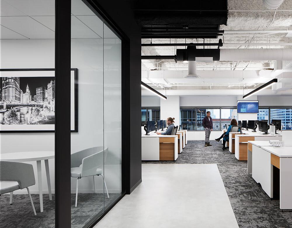 開放協(xié)作靈動多元的西門子公司辦公室裝修方案(圖4) 開放協(xié)作靈動多元的西門子公司辦公室裝修方案(圖4)