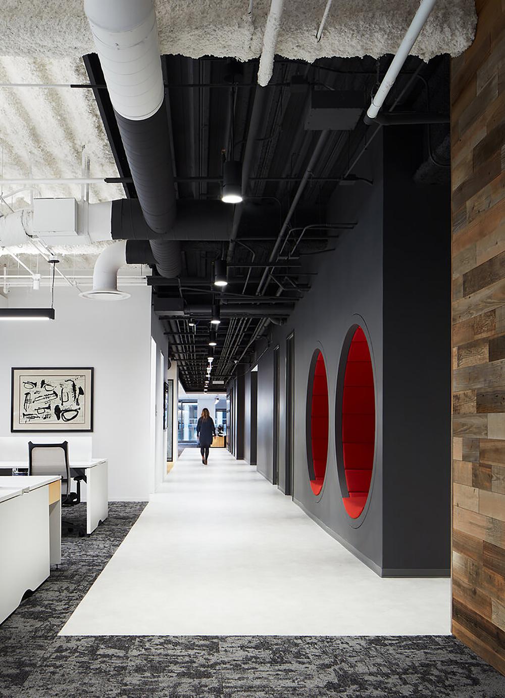 開放協(xié)作靈動多元的西門子公司辦公室裝修方案(圖7) 開放協(xié)作靈動多元的西門子公司辦公室裝修方案(圖7)