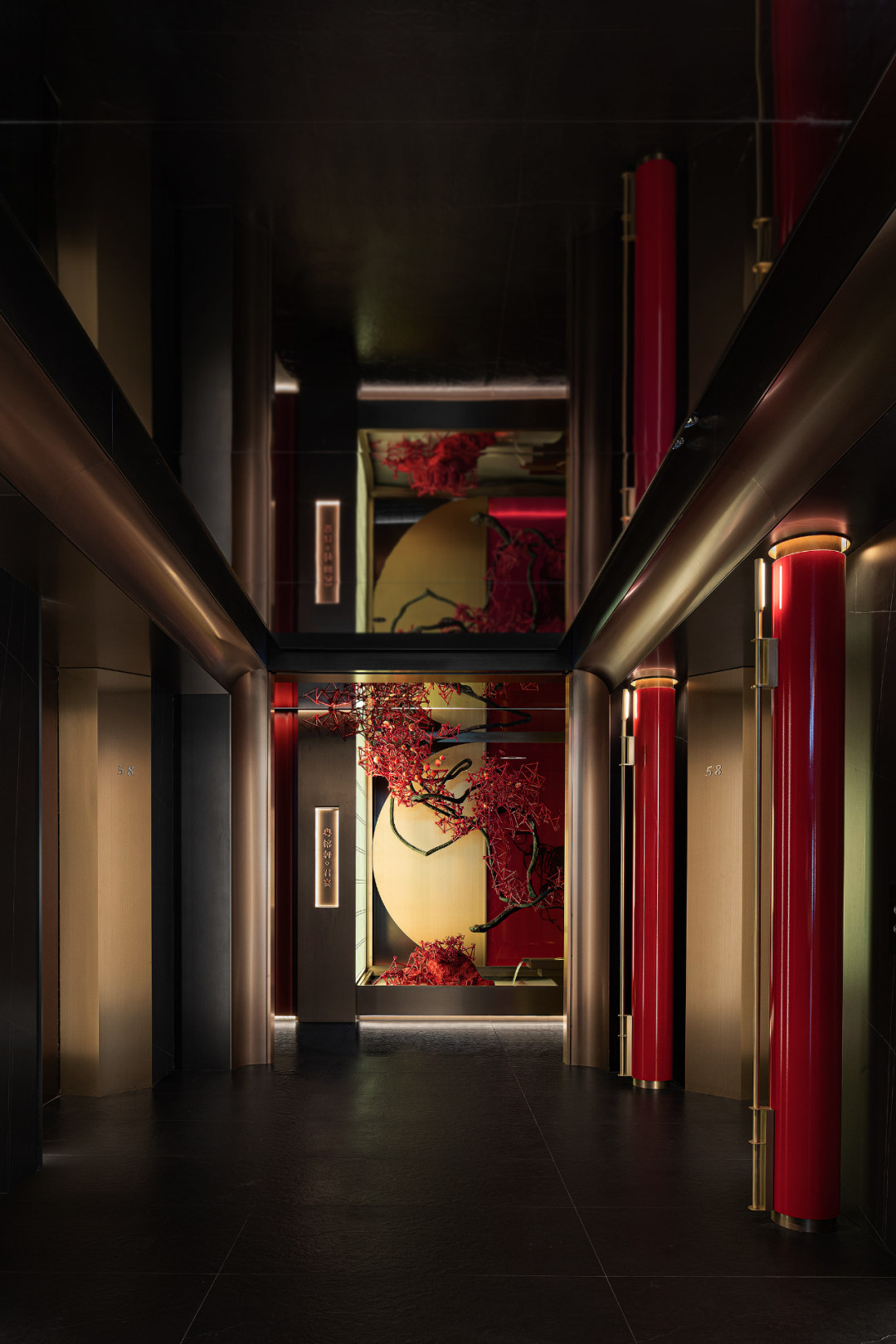 鄭州中餐廳設(shè)計推薦粵榕軒·君宴粵菜餐廳裝修案例(圖1) 鄭州中餐廳設(shè)計推薦粵榕軒·君宴粵菜餐廳裝修案例(圖1)