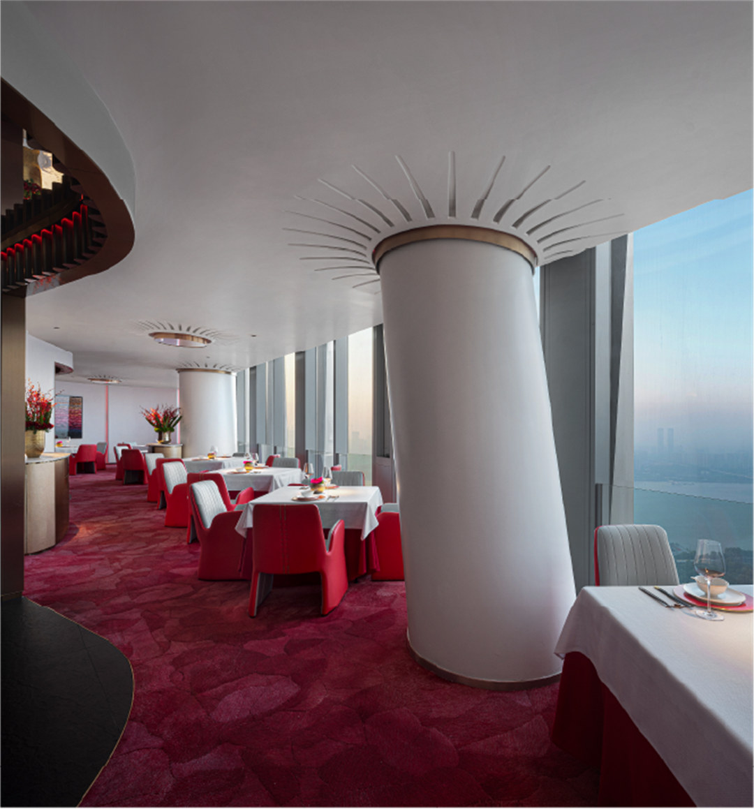 鄭州中餐廳設(shè)計推薦粵榕軒·君宴粵菜餐廳裝修案例(圖5) 鄭州中餐廳設(shè)計推薦粵榕軒·君宴粵菜餐廳裝修案例(圖5)